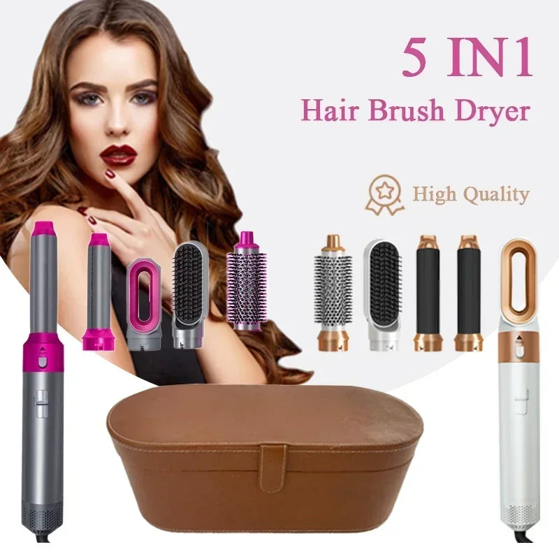 “5-in-1 Hair Dryer & Multi-Styler – Complete Hair Styling Set