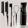 6pc Hair Styling Brush Set – Salon & Home Hairdressing Brushes